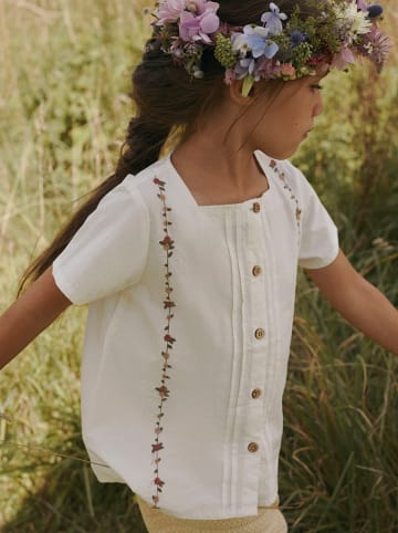 Lil Atelier Bluse in Creme