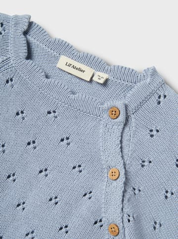 Lil Atelier Strickshirt "Jola" in Hellblau
