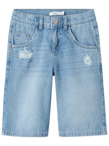name it Spijkershort "Bella" lichtblauw
