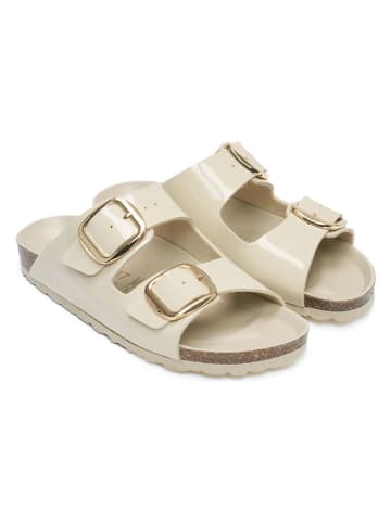 Mandel Slippers crème