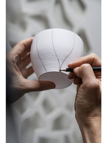 Rörstrand Mueslikom "Pli" wit - 350 ml