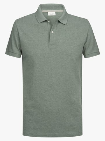 PROFUOMO Poloshirt in Grün