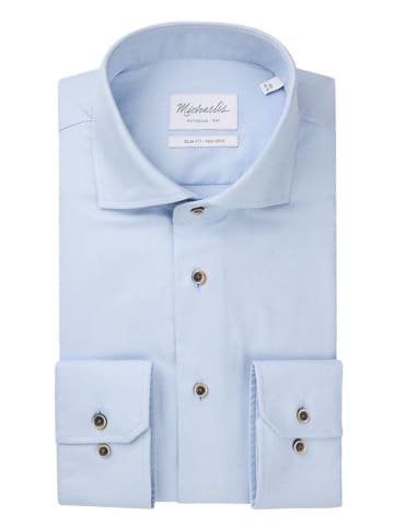 PROFUOMO Blouse - slim fit - lichtblauw