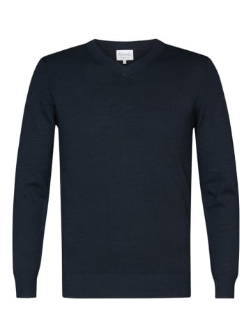 PROFUOMO Pullover in Dunkelblau