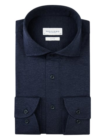 PROFUOMO Blouse donkerblauw