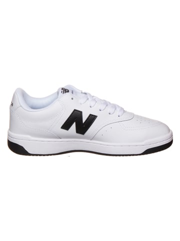 New Balance Leder-Sneakers "80" in Weiß