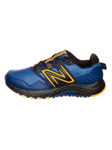 New Balance Trailrunningschuhe "Trail MT410v8" in Blau/ Gelb
