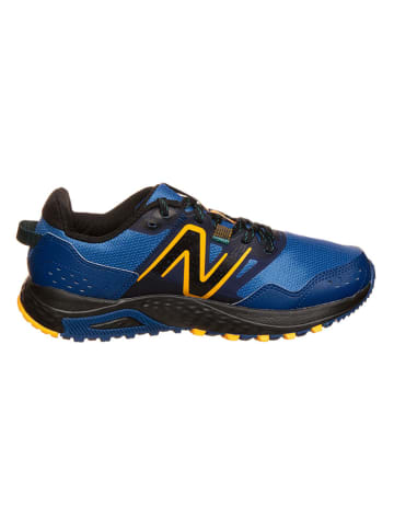 New Balance Trailrunningschuhe "Trail MT410v8" in Blau/ Gelb