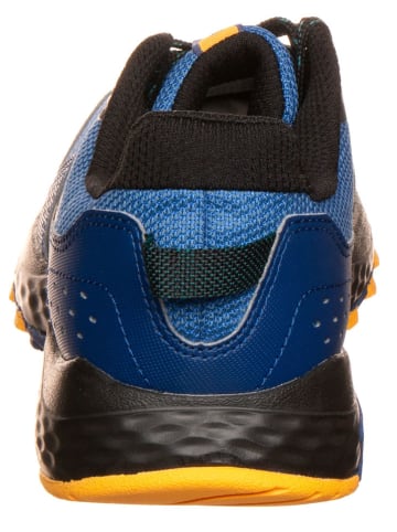 New Balance Buty "Trail MT410v8" w kolorze niebiesko-żółtym do biegania