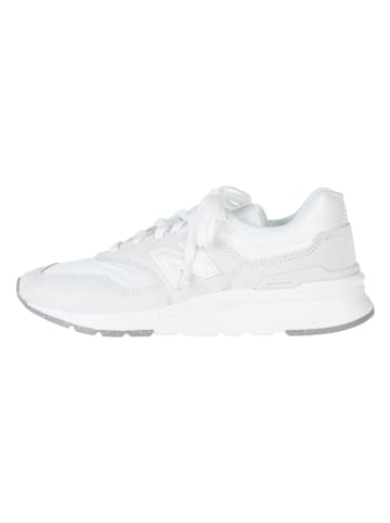 New Balance Leder-Sneakers in Weiß