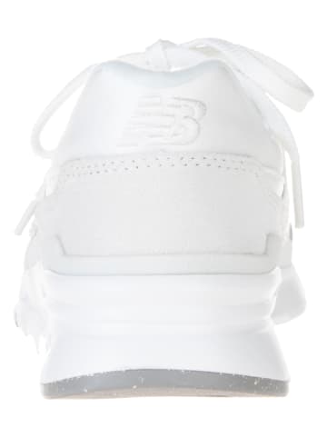New Balance Leder-Sneakers in Weiß