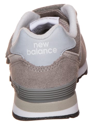 New Balance Leder-Sneakers "574" in Taupe
