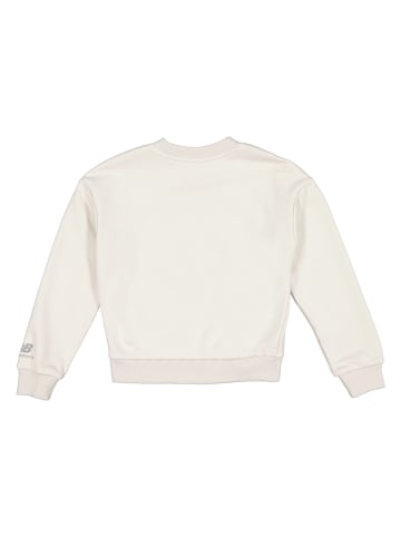 New Balance Sweatshirt "Essentials Varsity" crème