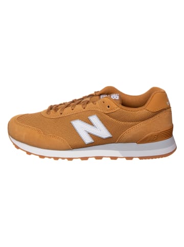 New Balance Leder-Sneakers "515" in Hellbraun