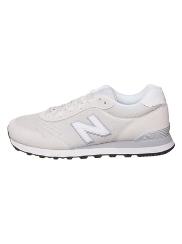 New Balance Leder-Sneakers "515" in Beige/ Weiß