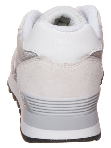 New Balance Leder-Sneakers "515" in Beige/ Weiß