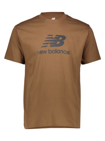 New Balance Shirt "Essentials" in Hellbraun