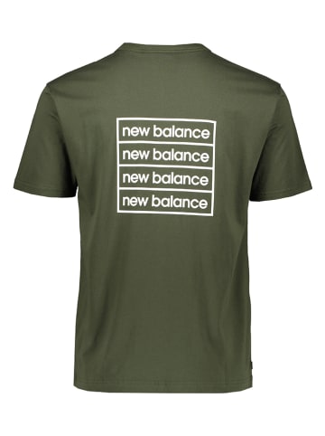 New Balance Koszulka "Essentials Winter" w kolorze khaki