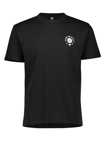 New Balance Shirt "Hoops Essentials" in Schwarz