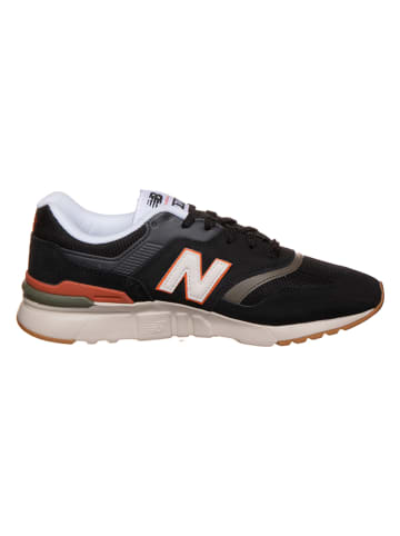 New Balance Leder-Sneakers "997" in Schwarz