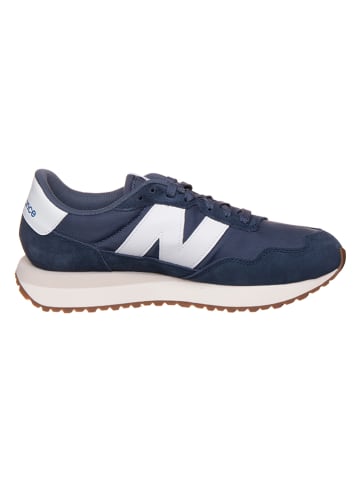New Balance Leder-Sneakers "237" in Dunkelblau