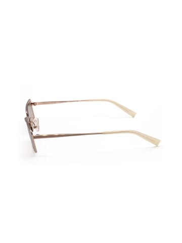 Kendall + Kylie Damen-Sonnenbrille in Beige/ Gold