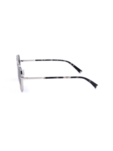 Kendall + Kylie Damen-Sonnenbrille in Silber/ Blau