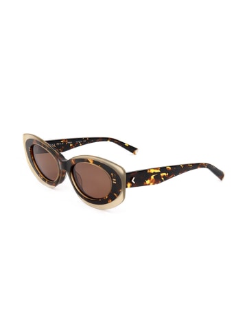 Kendall + Kylie Damen-Sonnenbrille in Braun/ Hellbraun