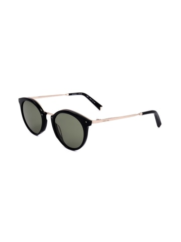 Kendall + Kylie Damen-Sonnenbrille in Schwarz-Gold/ Khaki