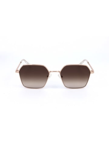 Kendall + Kylie Damen-Sonnenbrille in Gold/ Braun
