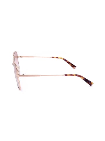 Kendall + Kylie Damen-Sonnenbrille in Gold/ Rosa