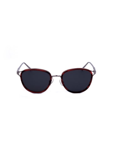 Kendall + Kylie Damen-Sonnenbrille in Silber-Braun/ Dunkelblau