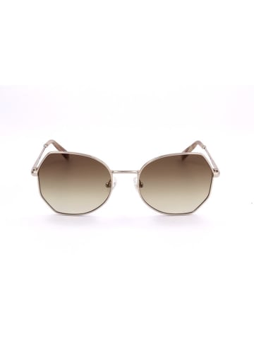 Kendall + Kylie Damen-Sonnenbrille in Gold/ Hellbraun
