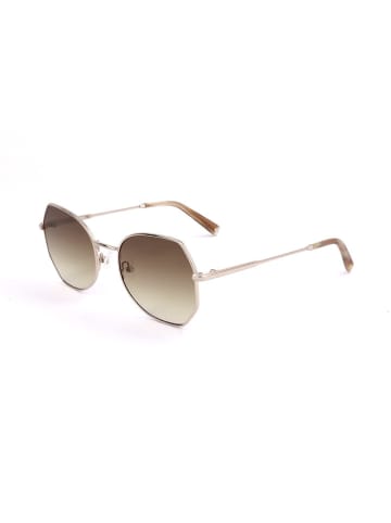Kendall + Kylie Damen-Sonnenbrille in Gold/ Hellbraun