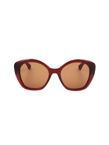 Lanvin Damskie okulary przeciwsłoneczne w kolorze jasnobrązowym