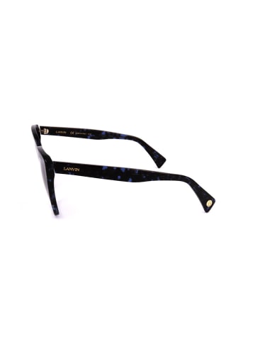 Lanvin Damen-Sonnenbrille in Schwarz/ Dunkelblau