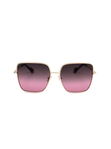 Lanvin Damen-Sonnenbrille in Lila/ Gold