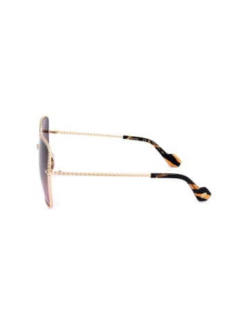 Lanvin Damen-Sonnenbrille in Lila/ Gold
