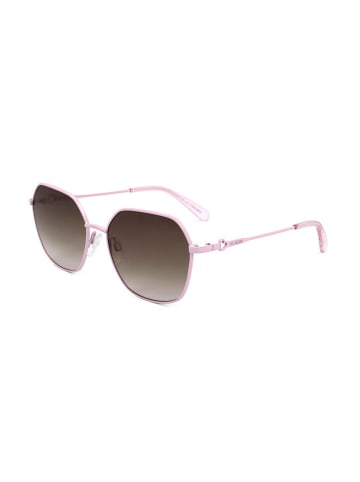 Love Moschino Damen-Sonnenbrille in Rosa/ Braun