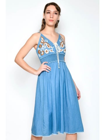 Tarifa Kleid in Hellblau