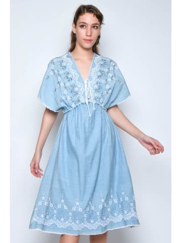 Tarifa Kleid in Hellblau
