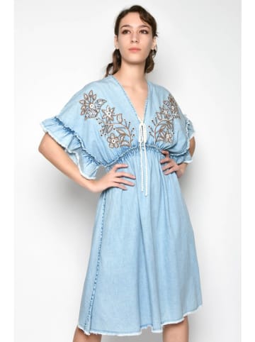 Tarifa Kleid in Hellblau