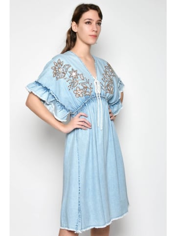 Tarifa Kleid in Hellblau