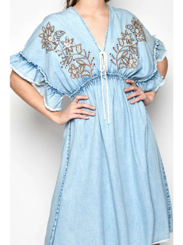 Tarifa Kleid in Hellblau