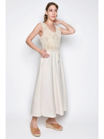 Tarifa Kleid in Beige
