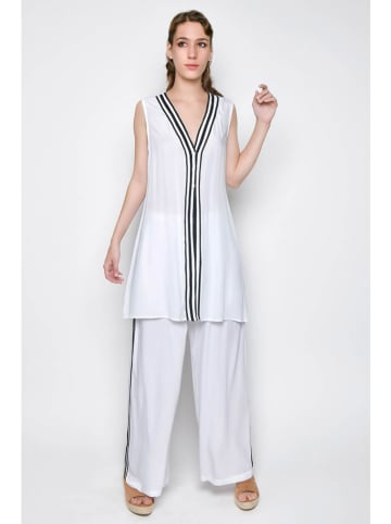 Tarifa 2-delige outfit wit/zwart