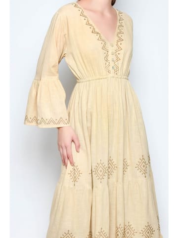 Tarifa Kleid in Beige