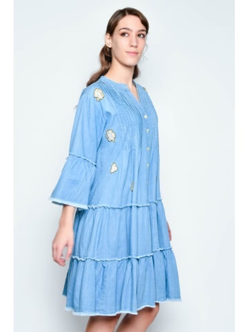 Tarifa Kleid in Hellblau