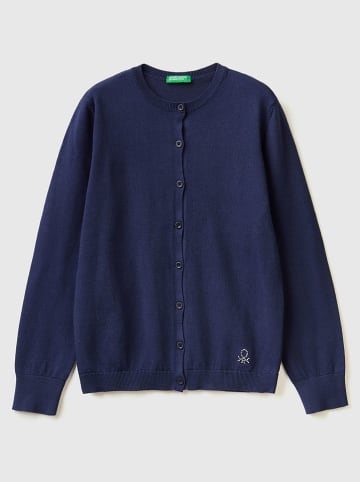 Benetton Cardigan in Dunkelblau