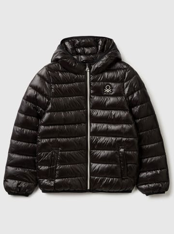 Benetton Steppjacke in Schwarz